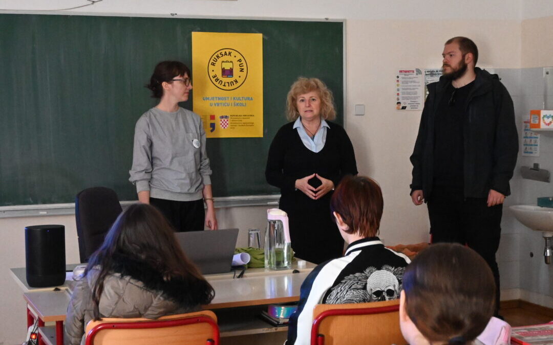 Ruksak(pun) kulture u Komercijalnoj i trgovačkoj školi Bjelovar