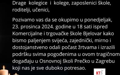 Mirno okupljanje u znak pijeteta