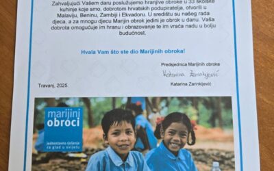 Marijini obroci provodi se i u našoj školi