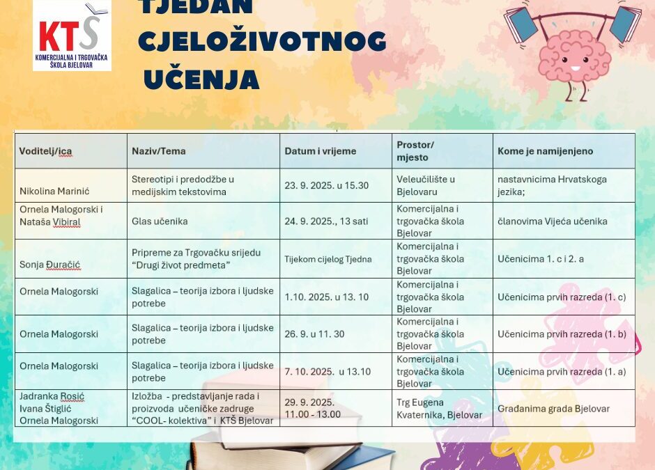 TJEDAN CJELOŽIVOTNOG UČENJA