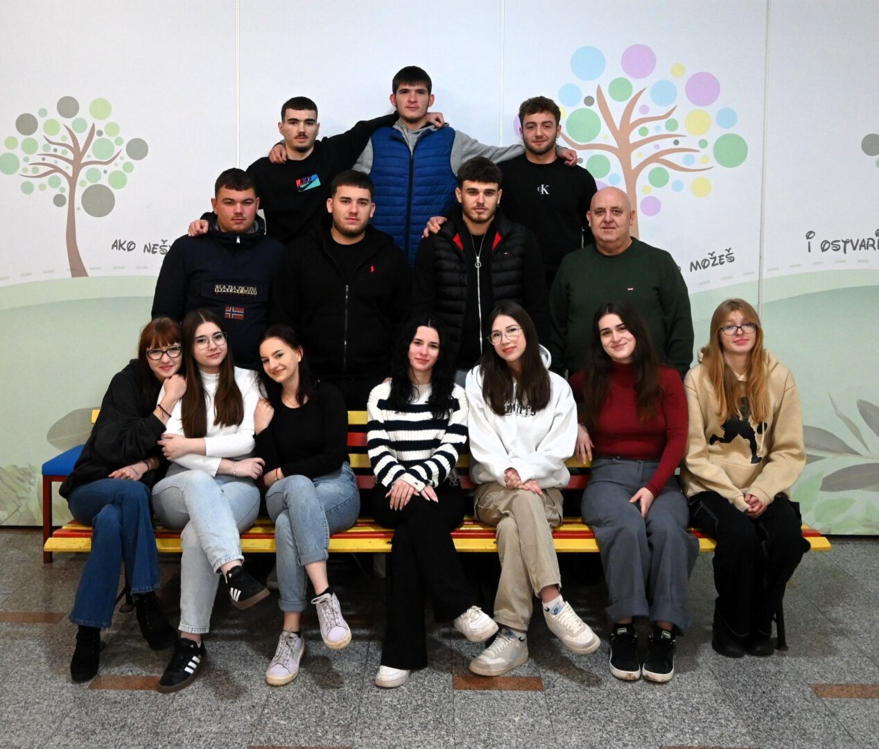 3. c razred i razrednik Dario Elijaš