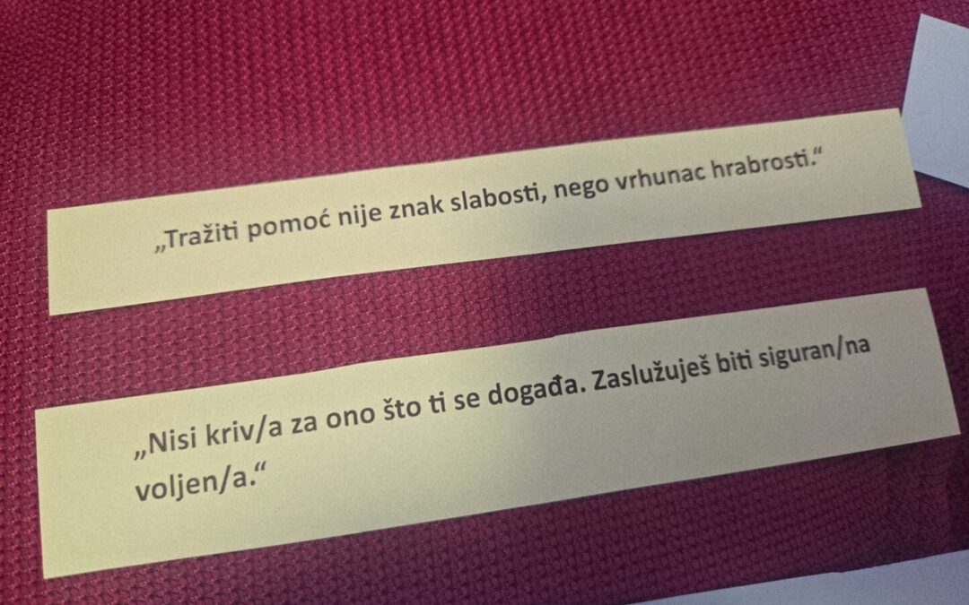 Jedna boja, jedna poruka: Stop nasilju!
