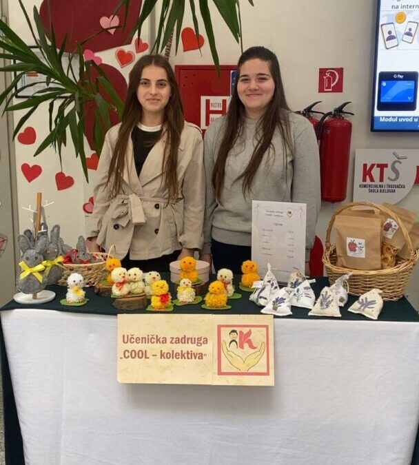 Uskrsne dekoracije  učeničke zadruge